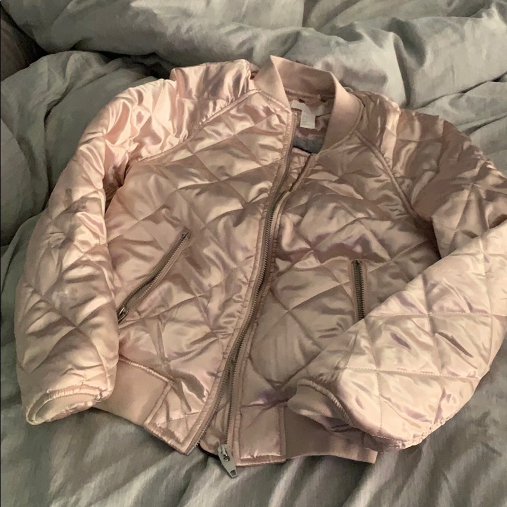 Puffy short jacket